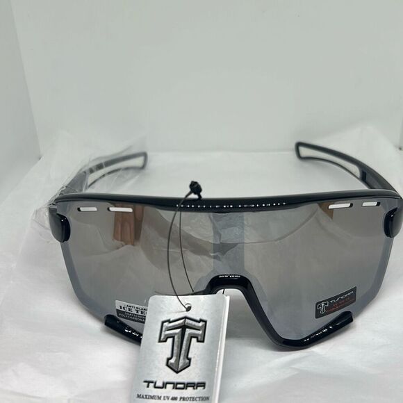 Tundra Sport Shield Sunglasses – UV400 CE Maximum Protection - Picture 3 of 3